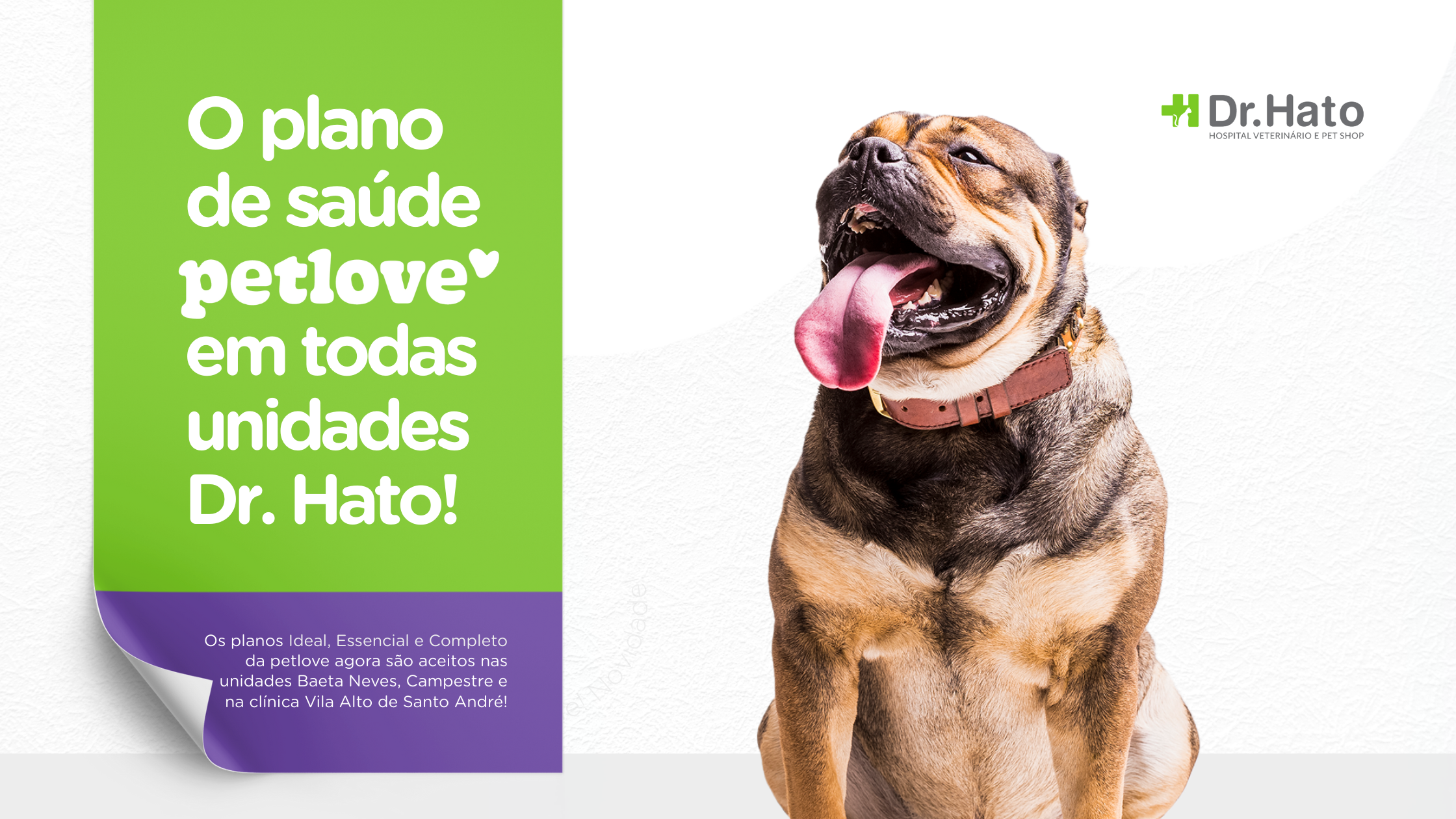 Dr. Hato + plano de saúde Petlove